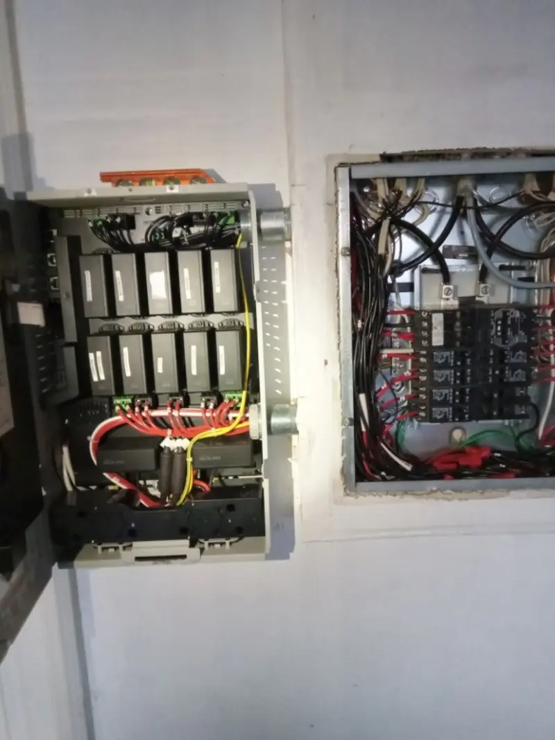 Electrical panel upgrade completed for Indoor Lighting Installation in Lackawanna